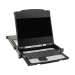 Tripp Lite B030-DP16-17DIP NetDirector 16-Port DisplayPort KVM Switch Console with 17 in. LCD, IP Remote Access, Dual Rail, 1U Rack-Mount