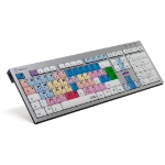 Logickeyboard Avid Media Composer keyboard USB QWERTZ German Aluminium
