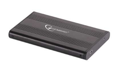 Image of Gembird EE2-U2S-5 storage drive enclosure HDD enclosure Black 2.5"