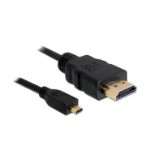 DeLOCK 4043619826643 HDMI cable 2 m HDMI Type A (Standard) HDMI Type D (Micro) Black