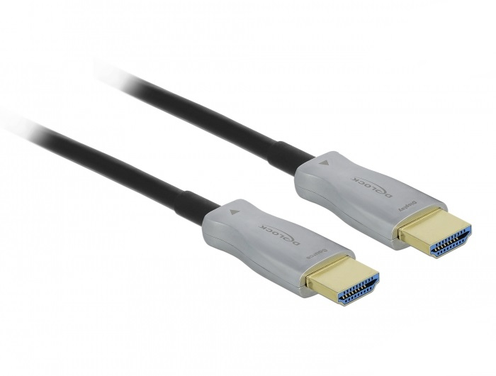 Image of DeLOCK 84133 HDMI cable 50 m HDMI Type A (Standard) Black, Grey