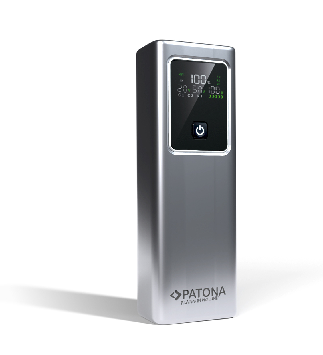 PATONA 4237 power bank Lithium-Ion (Li-Ion) 20000 mAh Grey