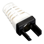Black Box C6EZ-BOOT-BK cable boot Black, White 25 pc(s)