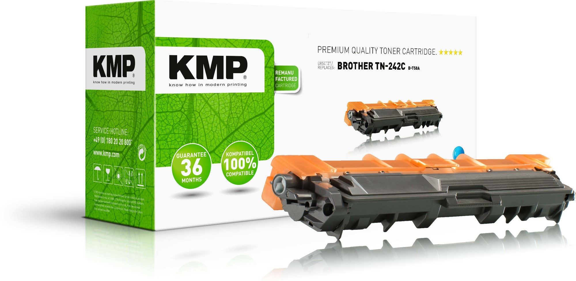 KMP B-T58A toner cartridge 1 pc(s) Cyan