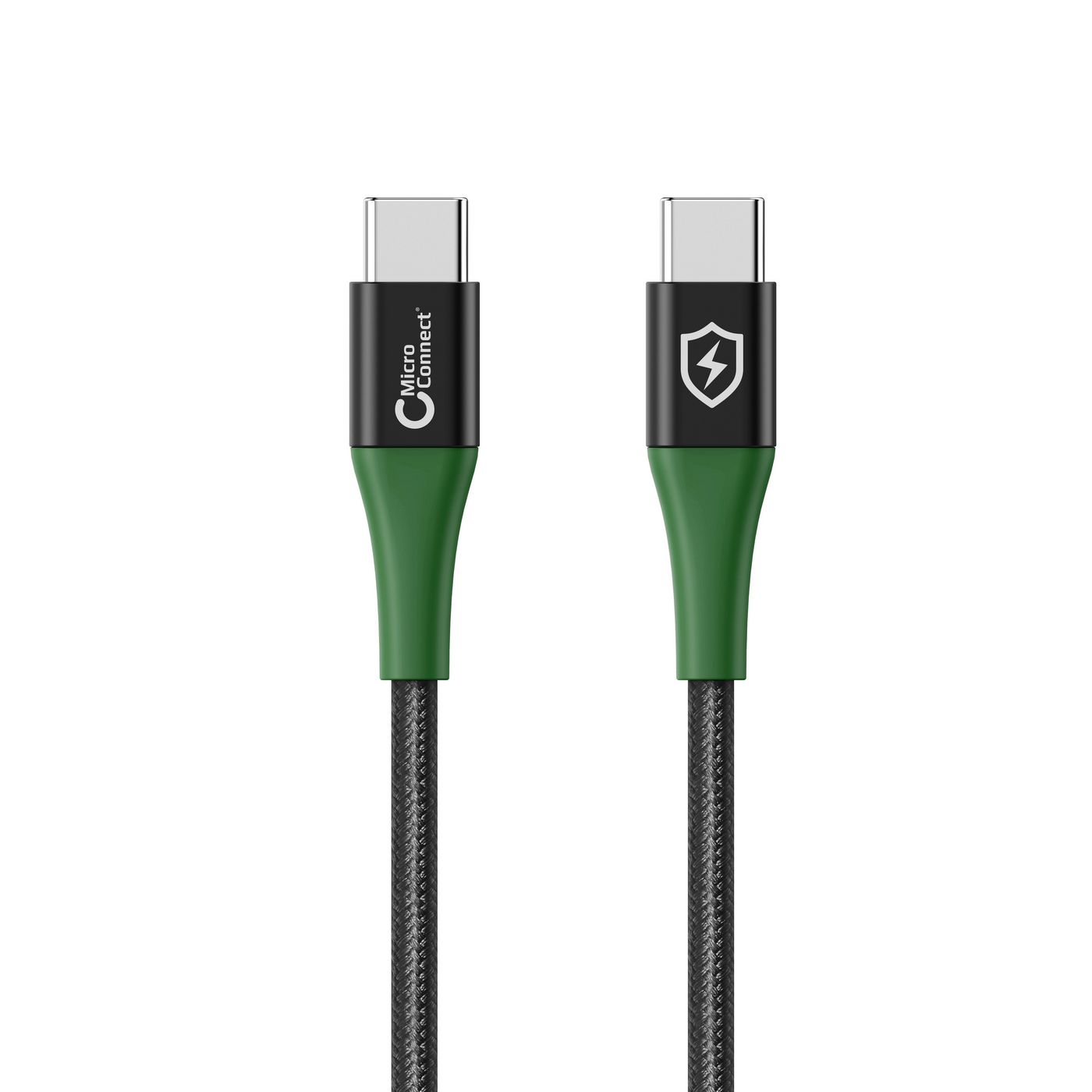 Microconnect MC-SMART USB-C-C-01 USB cable USB 2.0 1 m USB C Black. Gr