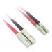 Lanview LVO231814 fibre optic cable 2 m 2x SC 2x LC OM4 Purple