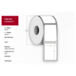 Capture 35000435 printer label White