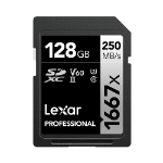 Lexar 1667x 128 GB SDXC UHS-II Class 10