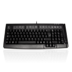 Accuratus S100B keyboard USB QWERTY UK International Black