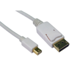 Cables Direct CDLMDP-103 HDMI cable 3 m HDMI Type A (Standard) HDMI Type C (Mini) White