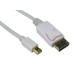 Cables Direct CDLMDP-103 DisplayPort cable 3 m Mini DisplayPort White