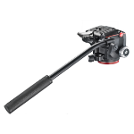 Manfrotto MHXPRO-2W tripod head Black Aluminium 3/8" Fluid head