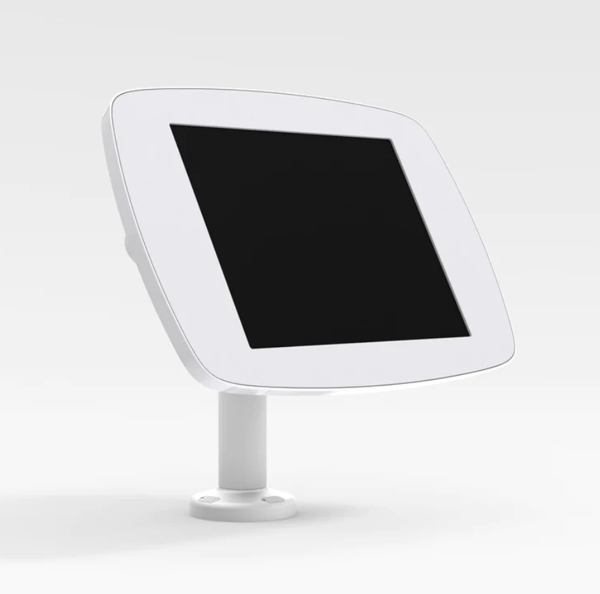 Bouncepad Swivel 60 | Samsung Tab A9 Plus 11.0 (2023) | White | Exposed Front Camera and Home Button
