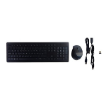 HP 932367-031 keyboard Mouse included Office RF Wireless QWERTY UK English Black