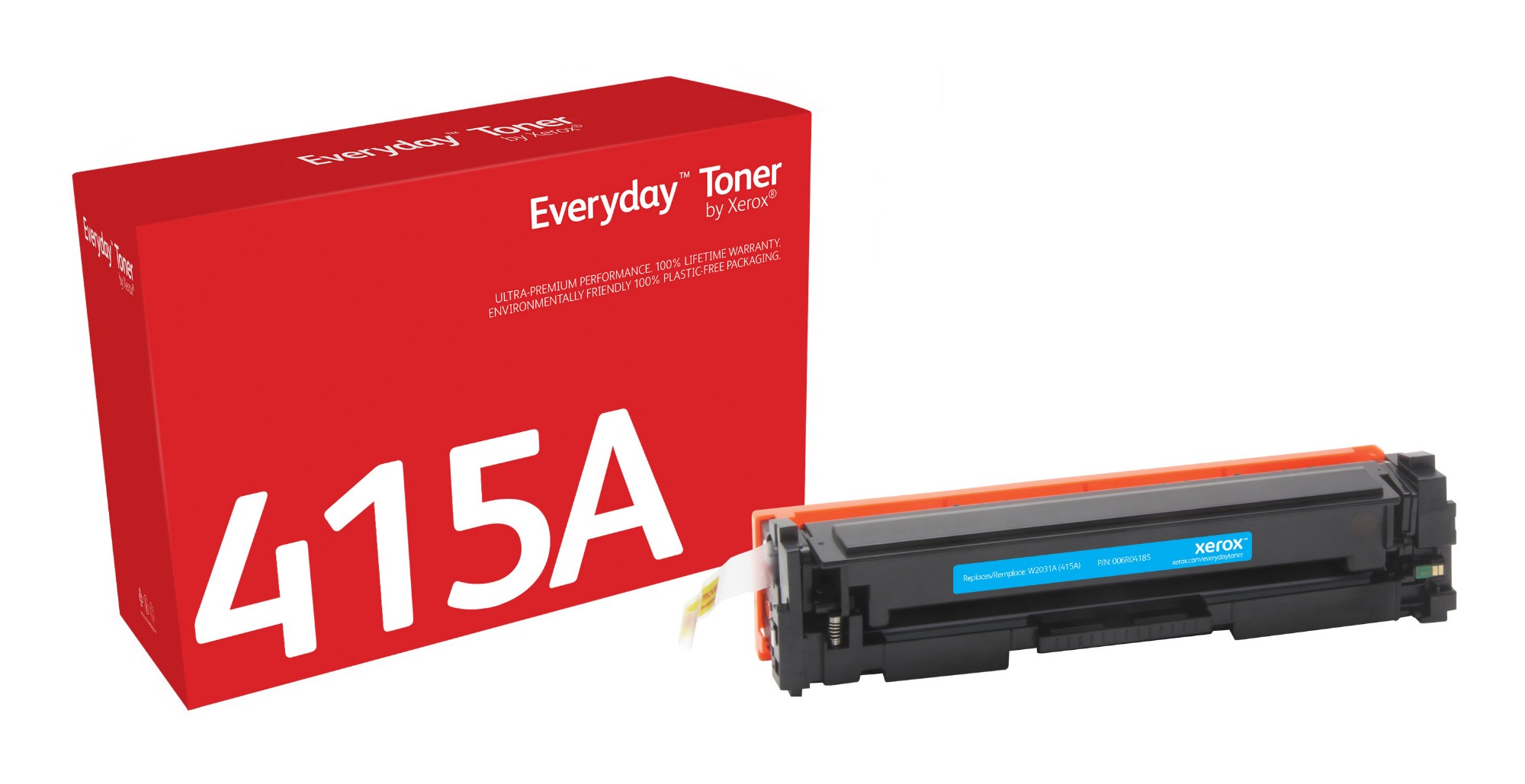 Image of Xerox 006R04185 Toner cartridge cyan. 2.1K pages (replaces HP 415A/W20