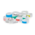 Zebra Z-Band UltraSoft Wristband Wit
