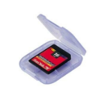 Hama SD-Card Box memory card case Transparent