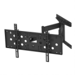 PMVmounts Universal Articulated Wall Mount, 37" - 70", Black, Double Arm Articulation for Greater Strength, Maximum Weight 75Kg