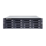 QNAP TS-h1683XU-RP NAS Rack (3U) Ethernet LAN Black E-2136