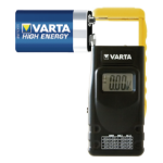 Varta 891101401 battery tester Black, Yellow