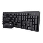 Trust TKM-360 keyboard Mouse included Office RF Wireless QWERTY UK English Black