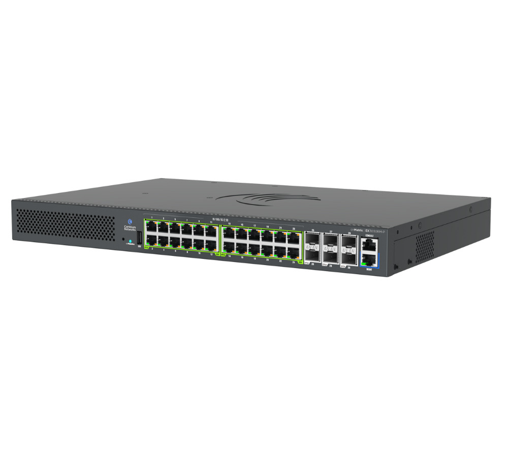 Cambium Networks cnMatrix EX3030RM-P Managed L2/L3 2.5G Ethernet (100/