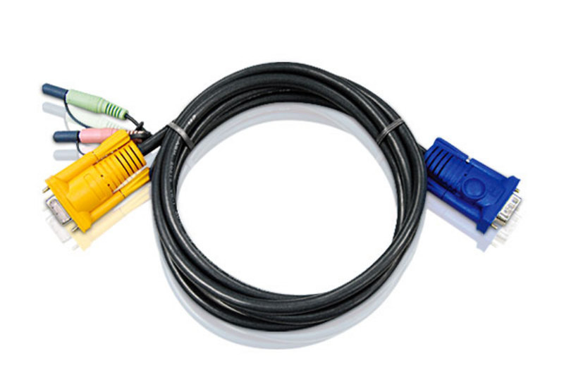 ATEN 2L5203A KVM cable Black 3 m