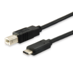Equip USB 2.0 Type C to Type B Cable, 1m