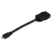 Monoprice 7603 HDMI cable 5.91" (0.15 m) HDMI Type A (Standard) HDMI Type D (Micro) Black