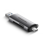 Axagon CRE-SAC card reader USB 3.2 Gen 1 (3.1 Gen 1) Type-A/Type-C Grey