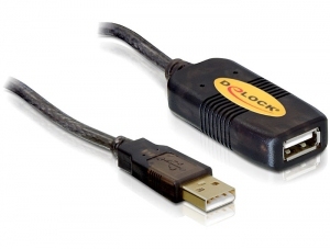 Image of DeLOCK 82446 USB cable 10 m USB 2.0 USB A Black