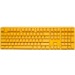 Ducky One 3 keyboard USB UK International Yellow