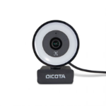 DICOTA D32066 webcam 5 MP 2592 x 1944 pixels USB 2.0 Black