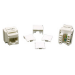 C2G Cat5E RJ45 Keystone Jack White