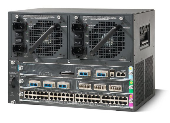 Cisco 4503-E, Refurbished network equipment chassis 3U