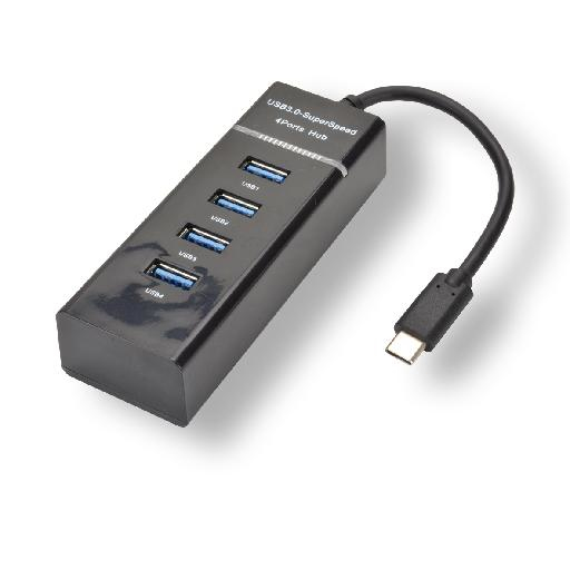 MCL USB3C-H114 interface hub USB 3.2 Gen 1 (3.1 Gen 1) Type-C 5000 Mbi