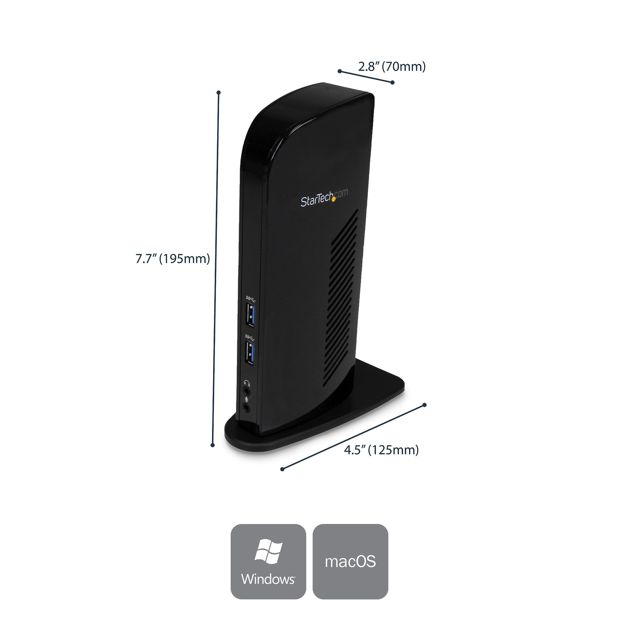 StarTech-com-Dual-Monitor-USB-3-0-Docking-Station-with-HDMI---DVI---6-x-USB-Ports-Dual-Monitor-USB-3-0-Laptop-Docking-Station-with-HDMI---DVI-VGA--6x-USB-A-Hub--GbE--Audio--Universal-Type-A-Dock---Windows-macOS-ChromeOS