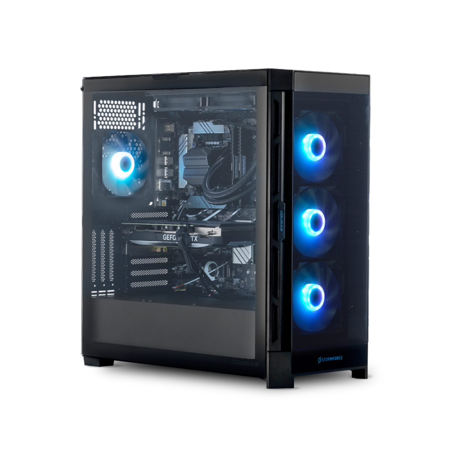 STORMFORCE Zenith AMD Ryzen 7 7800X3D 32GB RAM 2TB SSD RX 9070 XT Windows 11 Gaming PC