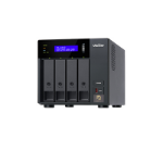QNAP VS-4312 network video recorder Black