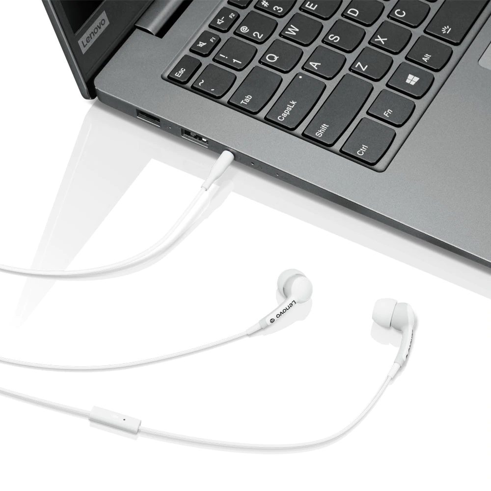 Lenovo 100 Headset Wired In-ear Calls/Music White