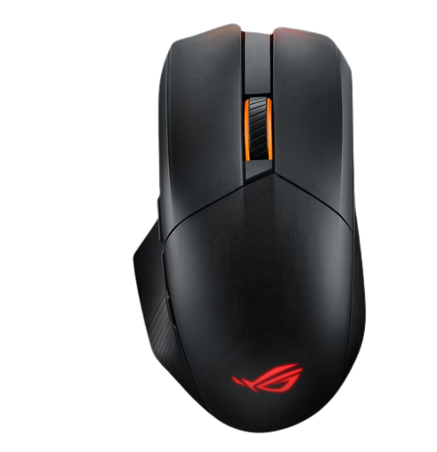 Image of ASUS ROG Chakram X Origin mouse Right-hand RF Wireless + Bluetooth...