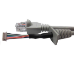 Advantech BB-ACH0-CA-DP003-G cable gender changer RJ-45 Hirose, 7-position Gray