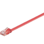 Microconnect V-UTP601R-FLAT networking cable Red 1 m Cat6 U/UTP (UTP)