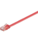 Microconnect V-UTP601R-FLAT networking cable Red 1 m Cat6 U/UTP (UTP)