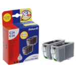 Pelikan C26 inktcartridge 2 stuk(s) Zwart