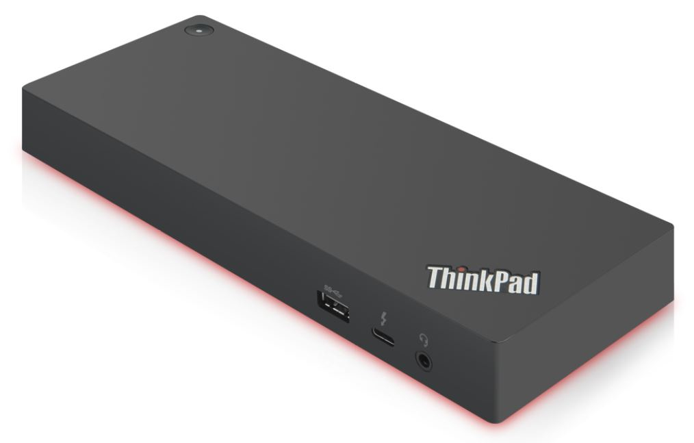 Image of Lenovo 03X7538 notebook dock/port replicator Wired Thunderbolt 3 Black