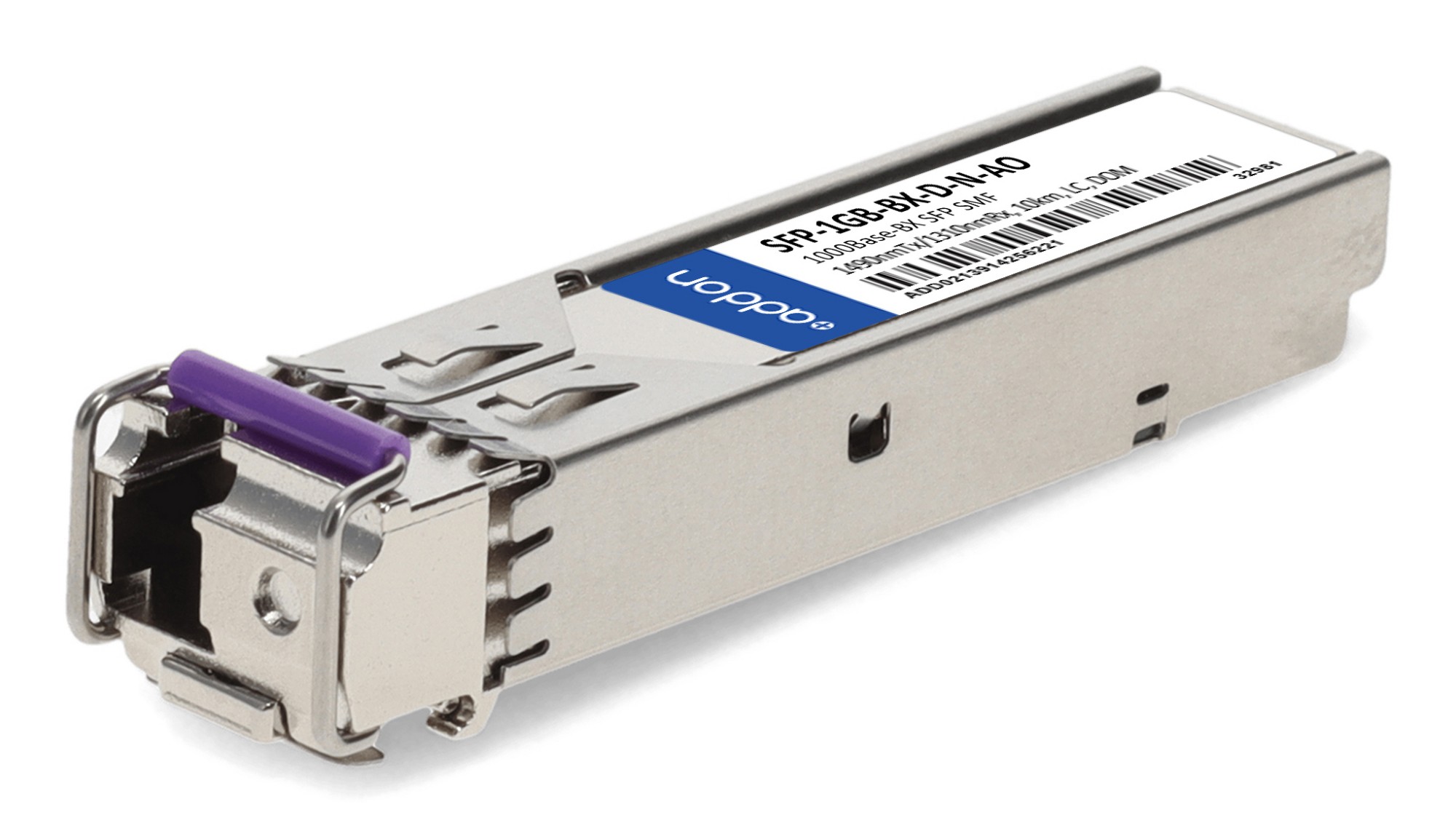 AddOn Networks SFP-1GB-BX-D-N-AO Compatible 1G SFP 10 km TAA Compliant Transceiver AddOn Networks SFP-1GB-BX-D-N-AO Compatible 1G SFP 10 km TAA Compliant Transceiver