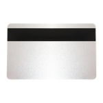 Dyestar Silver 760 Micron Plastic Cards With Hi-Co Magnetic Stripe (Pack of 100)