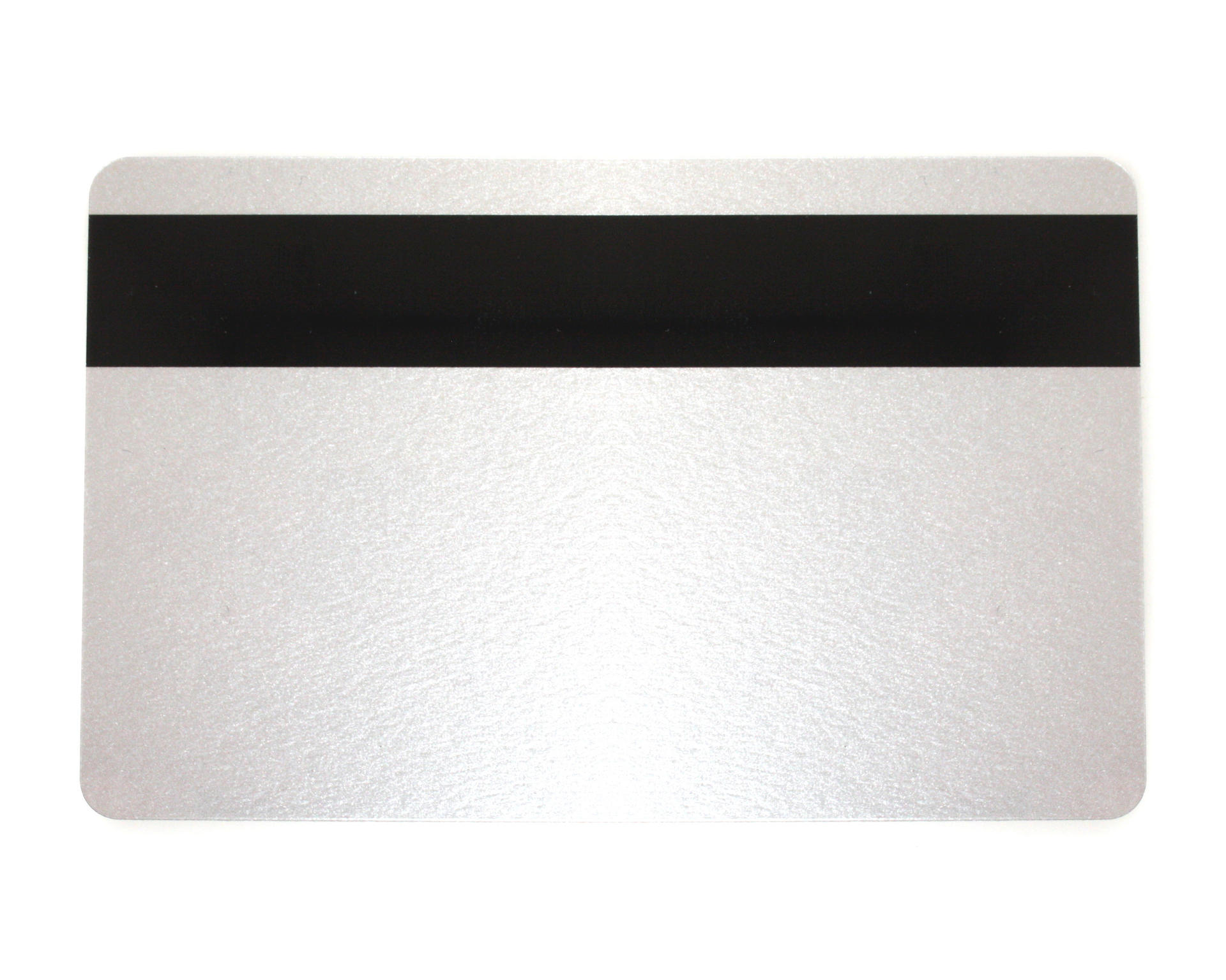 Dyestar Silver 760 Micron Plastic Cards With Hi-Co Magnetic Stripe (Pack of 100)
