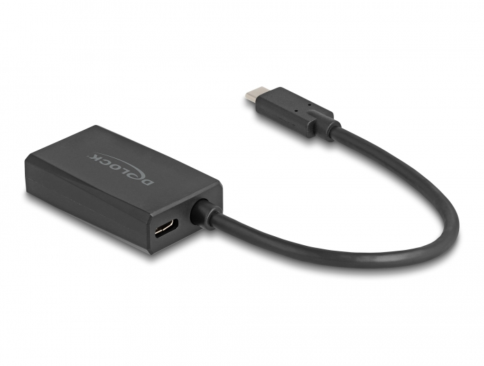 DeLOCK Adapter HDMI female to USB Type-C male (DP Alt Mode) 4K with PD 100 W